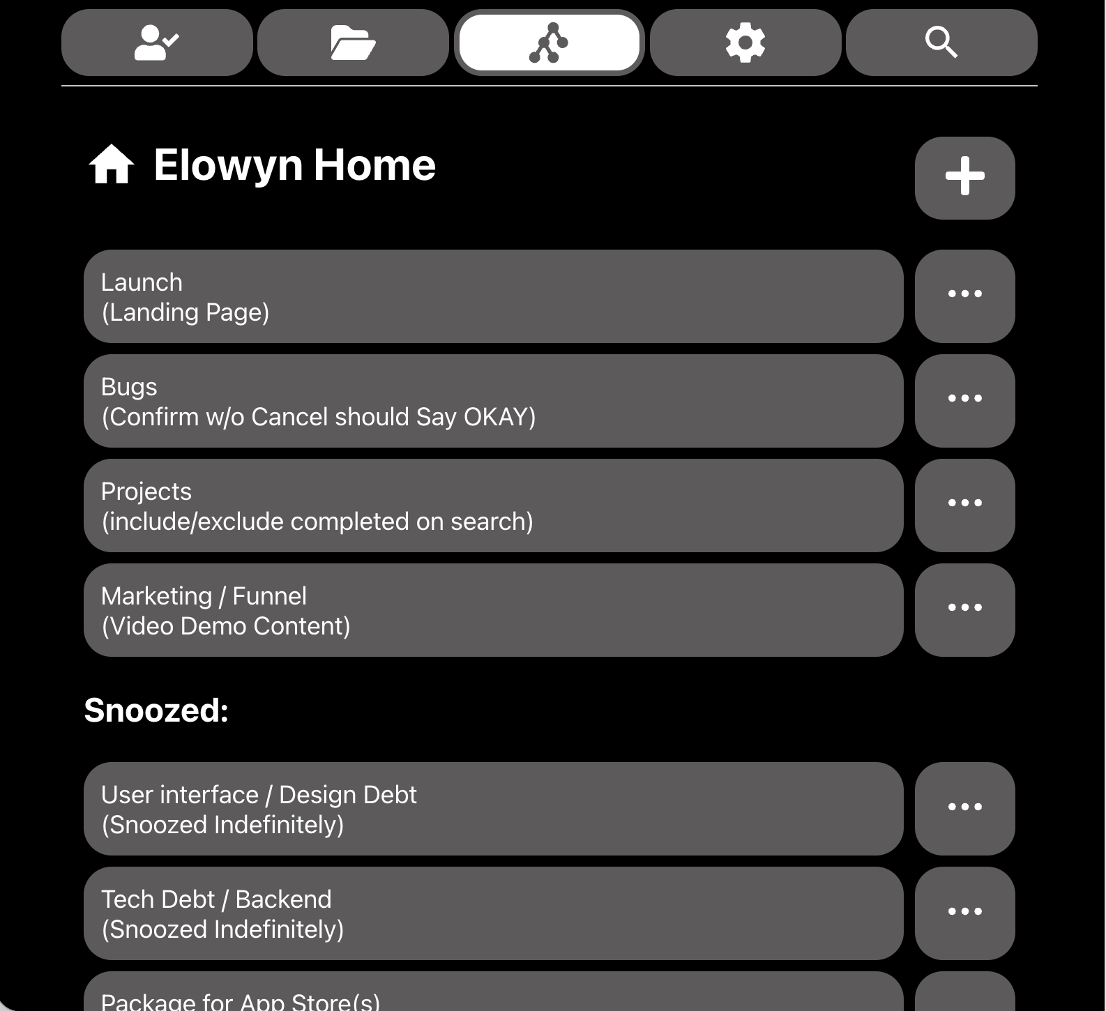 Screenshot of Elowyn in action
